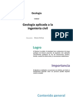 U4 - Geología Aplicada A La Ingeniería Civil