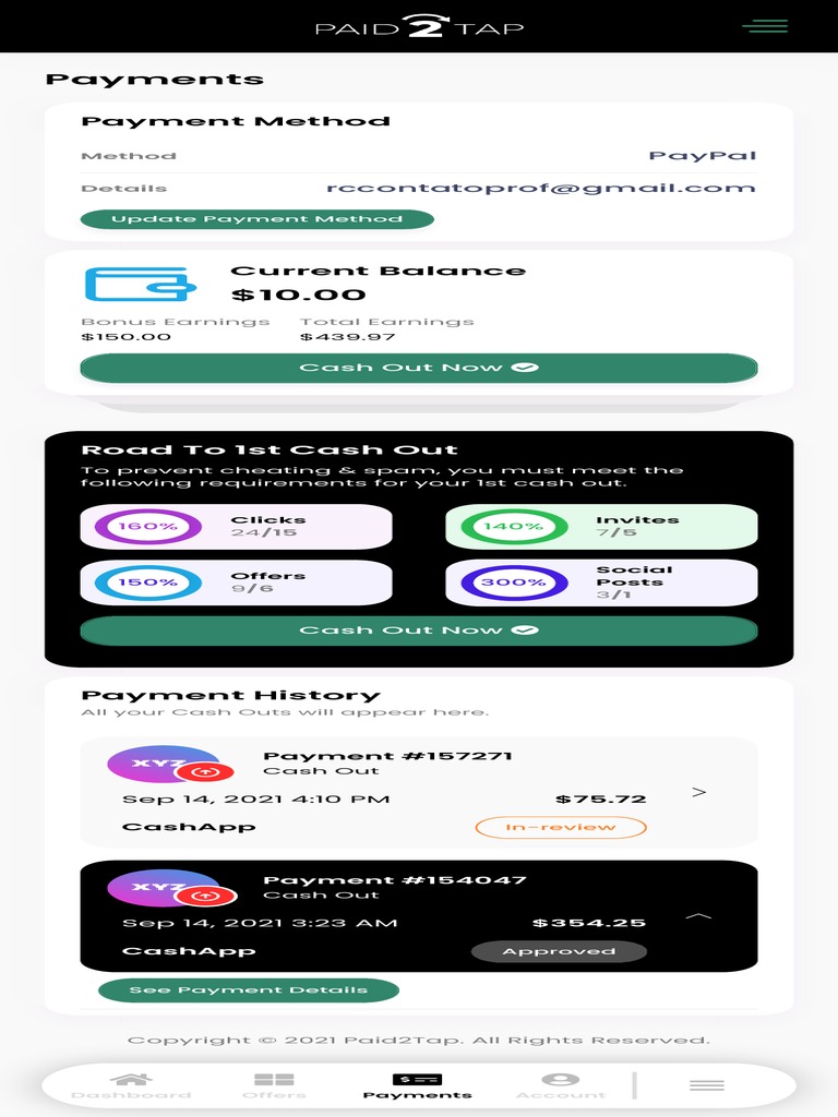 Payments Paid2Tap | PDF