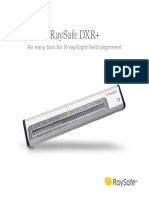 Raysafe DXR+: An Easy Tool For X-Ray/Light Field Alignment
