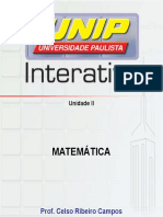 Matematica - Unid II Slides de Aula