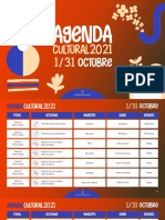 Agenda Cultural Almeria Octubre 2021