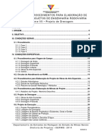Vol VII Proj Drenagem Manual de Drenagem DER-MG