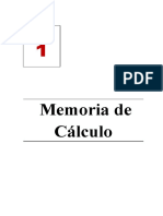 5.1 Memoria de Cálculo