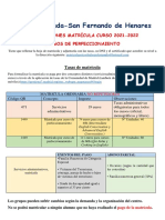 INSTRUCCIONES MATRÍCULA Perfeccionamiento EOI CSFH