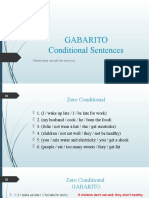 Gabarito Conditional Sentences: Gabarito para Correção Dos Exercícios. Matutino E Noturno