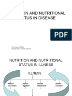 Nutrition and Nutritional Status in Disease: CM Viviers (RDSA) Department of Human Nutrition
