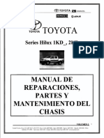 [TOYOTA] Manual de Taller Manual de Reparaciones y Mantenimiento Toyota Hilux 1KD 2KD