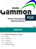 4.3.Temas Emergentes em Administração I 2011 - Tsunami no Japão