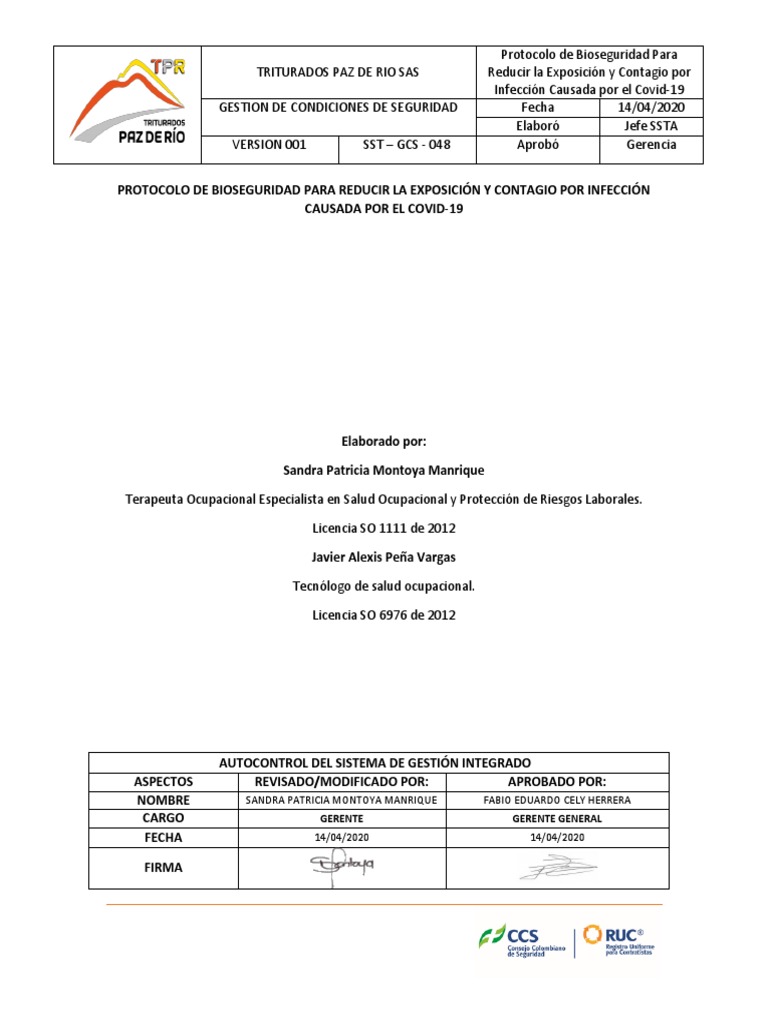 Protocolo Covid | PDF | Lavado de manos | Ciencias de la Salud
