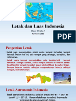 BAB I 7.3. Letak dan Luas Wilayah Indonesia