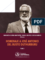 Homenaje A José A Del Busto Tomo 1
