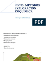 SESIÓN N°03 - Metodos de Exploración Geoquímica