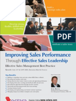 Effective Sales Management Best Practice: Karachi