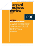 4 Ways to Help Your Team Avoid Digital Distractions