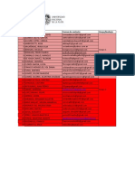 Curso y División: 2ºD Apellido y Nombre Correo de Contacto Grupo/burbuja