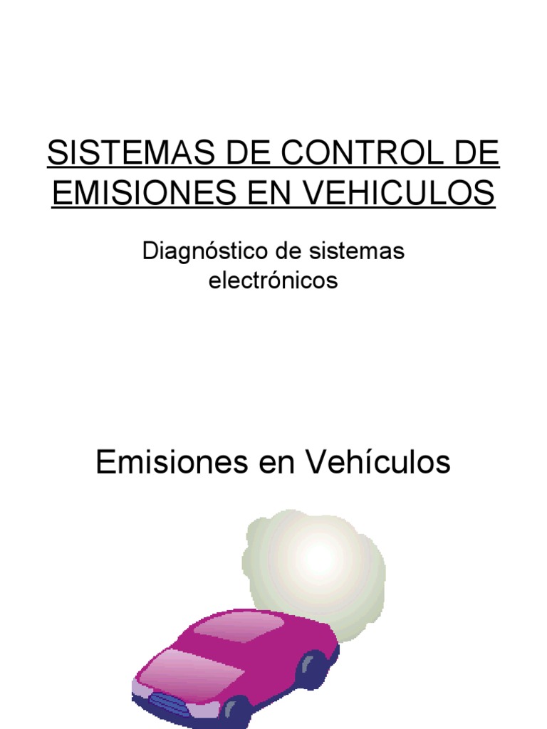Sistema de Control de Emisiones. PDF