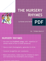 THE NURSERY  RHYMES