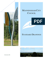Manningham City Council - Drains Standard Drawings