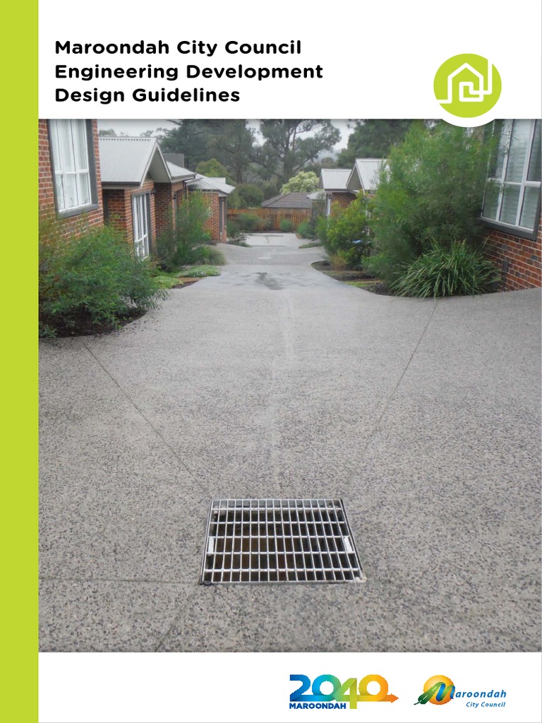 Maroondah Engineering Development Guidelines | PDF | Storm Drain ...