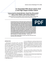 Multiple Myeloma Associated With Serum Amino Acid Disturbance and High Output Cardiac Failure