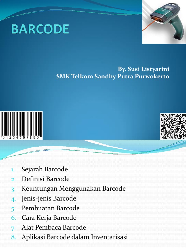 Sejarah dan Jenis Barcode Batang | PDF | Komputer