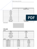 Network Performance Test Results