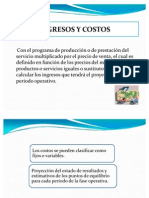 INGRESOS Y COSTOS