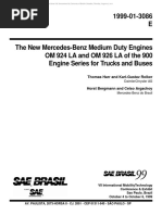 The New Mercedes-Benz Medium Duty Engines OM 924 LA and OM 926 LA of The 900 Engine Series For Trucks and Buses.