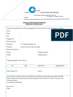 Surat Keterangan Rapid Antigen Yang Baru