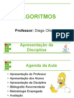 ALG 01 - Apresentacao Da Disciplina