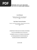 Download MERGERS20AND20VALUE20CREATION20A20CASE20STUDY20OF20SIME20DARBY20040720 by zubnaree SN53078122 doc pdf