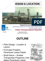 HO PF # 2 - Plant Design & Location