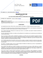 Decreto 927 de 1990