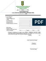 Formulir Registrasi Peserta PKTM 1