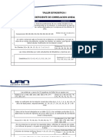 Taller Estadistica I-Coeficiente de Correlacion