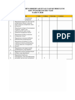 Instrumen Observasi Evaluasi Kurikulum 2