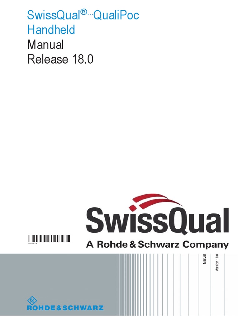 Manual - QualiPoc Handheld | PDF | Image Scanner | Streaming Media