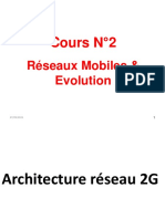 Cours N°2 - Réseaux Mobiles & Evolution - 2021