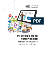 MANUAL UNIDAD 1 - Psicología de La Personalidad