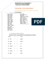 Español 2° Primer Porte Tercer Periodo