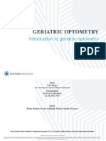 01 Introduction To Geriatric Optometry