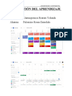 Gestión Del Aprendizaje Calendario