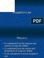 Avogadro's Law