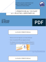 Lavado Peritoneal Vs FAST