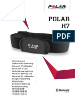 Polar H7 Heart Rate Sensor Accessory Manual Espanol