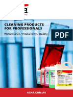 Cleaning Products For Professionals: Performance / Productivity / Quality