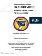 Teknik Audio Video Mengoperasikan Software Pengolah Video
