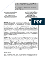 4. Aplicabilidad Del Principio Contable de Negocio en Marcha en Tiempos de COVID-19