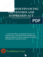 Terrorism Financing Prevention and Suppression Act
