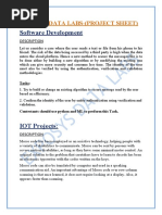 Software Development: Exposys Data Labs - (Project Sheet)